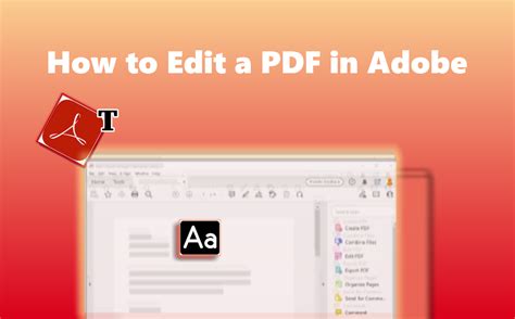 How do I edit a PDF file using Acrobat 9 .